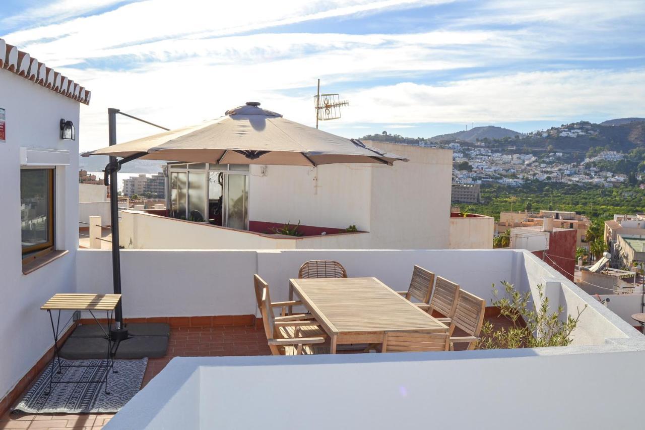 Casa Tipica Y Terraza, Maison Andalouse, Typical House With Rooftop Almunecar Exterior foto